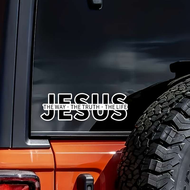 1pc Jesus Christian Themed Stickers