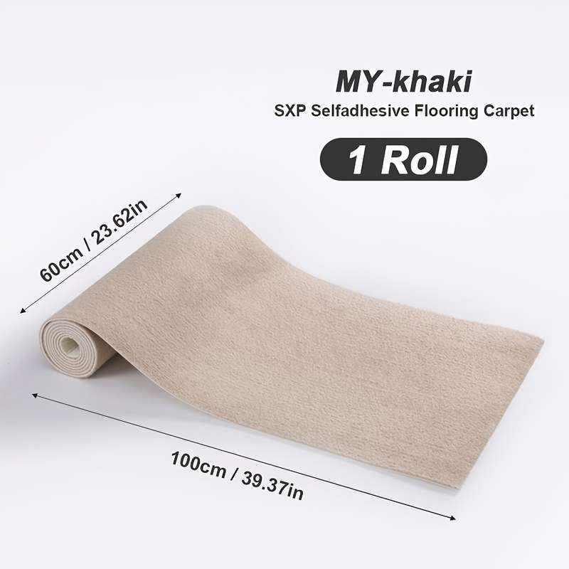 1Pc Khaki 60x100cm Floor Mat