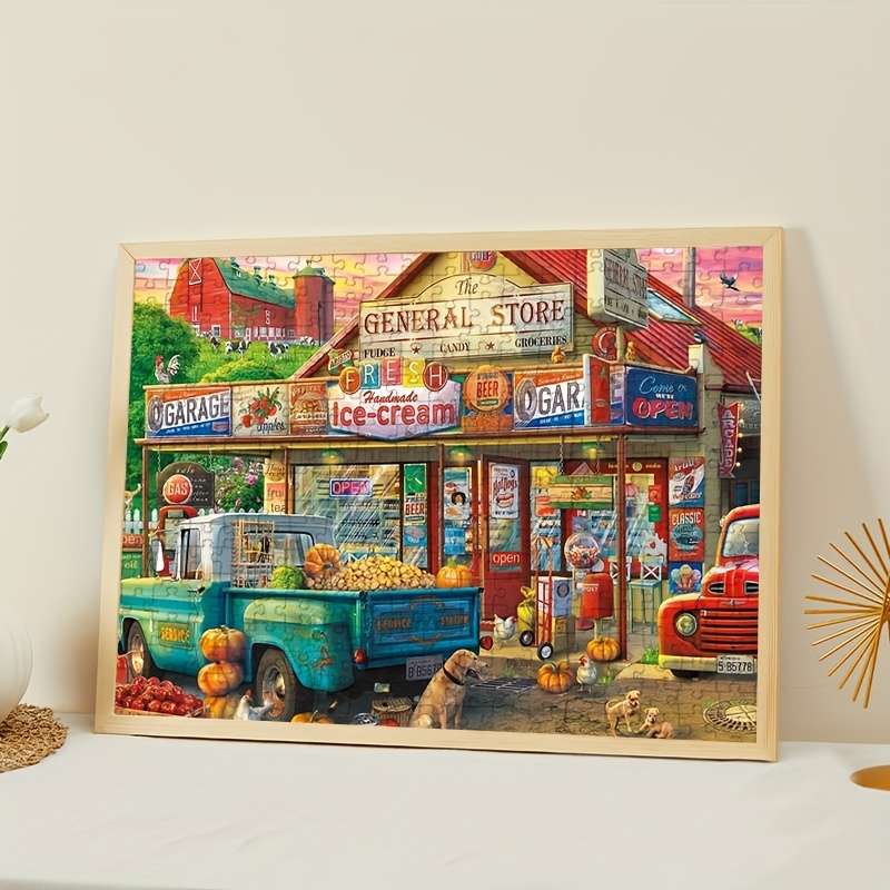1000 Piece Paper Jigsaw Puzzle For Adults 38.0x26.01cm High-Difficulty