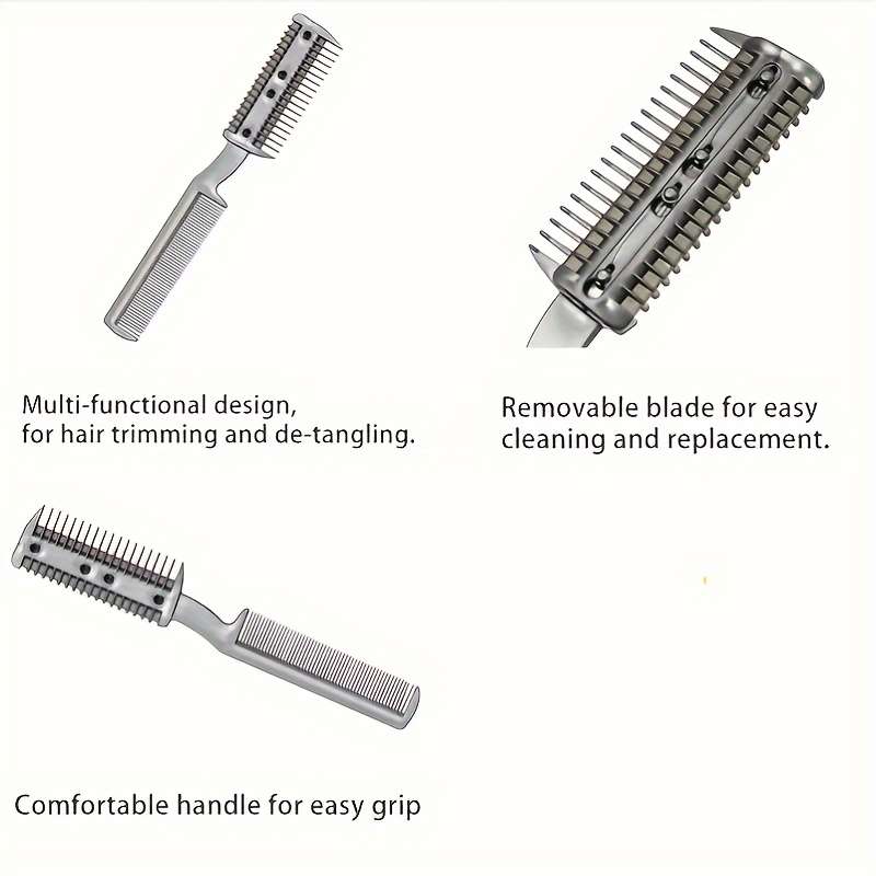 1pc Gray Pet Comb