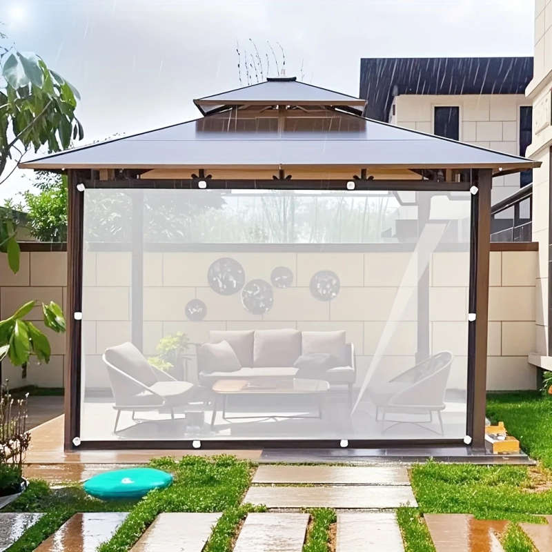 1 Clear Waterproof UV Resistant Tarp