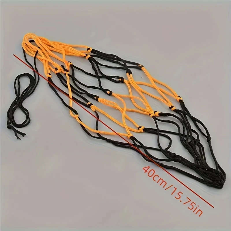 1pc Durable Nylon Sports Ball Net Bag