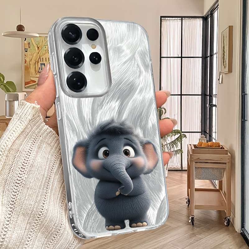 1pc Silvery For Samsung Galaxy A21s Phone Cases