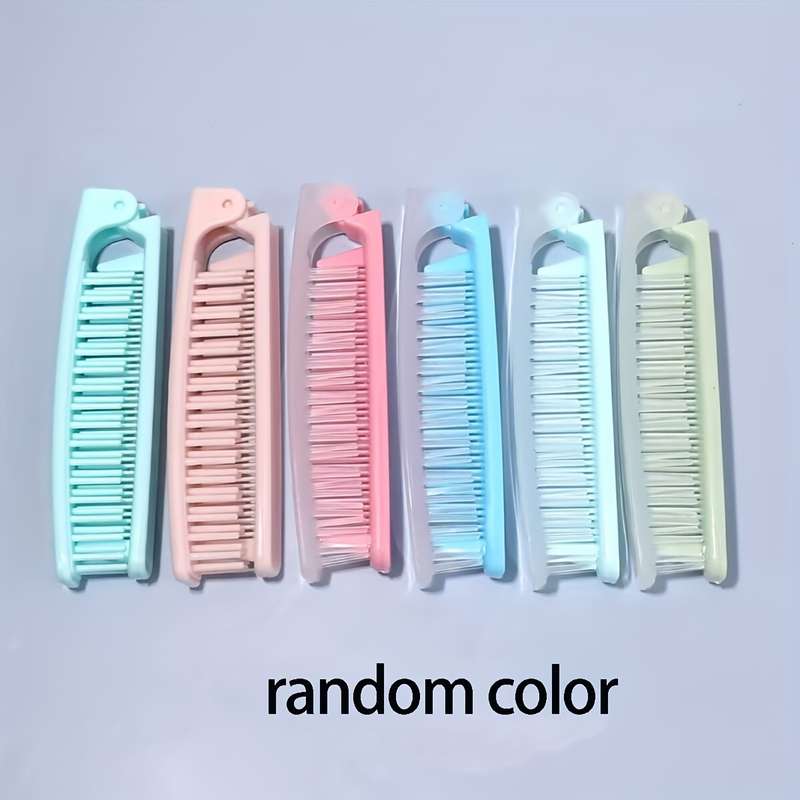 1pc Random Color Pet Folding Comb Pet Comb