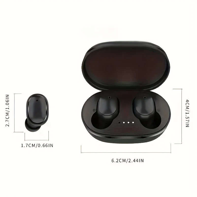 Wireless Earbuds with Long Battery Life Lightweight Portable Comfort Fit for Sports Commuting Daily
