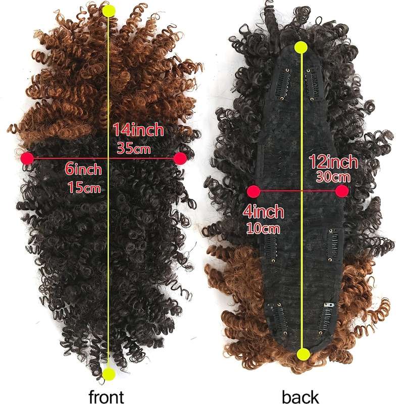 1Pc 1B 30.48cm Fashion Design Wig
