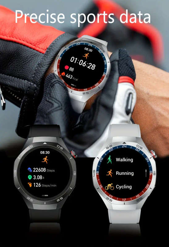   watch   smartwatch 1 53 inch hd tft display wireless 5 3   assistant multiple sports   wireless calling notifications usb rechargeable lithium polymer battery silicone strap weather compatible with   phones details 4