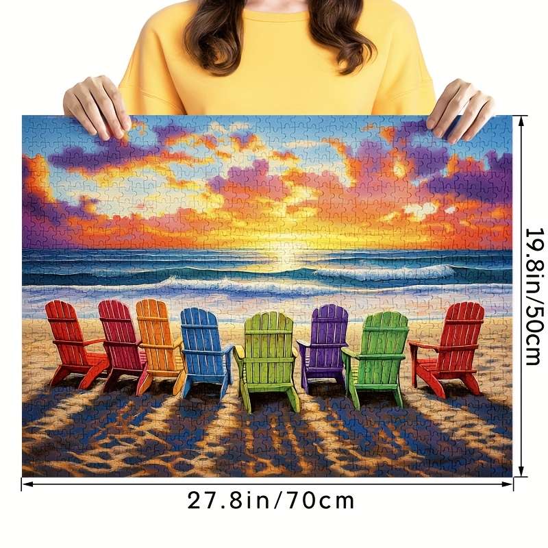 1000 Piece Paper Jigsaw Puzzle For Adults
