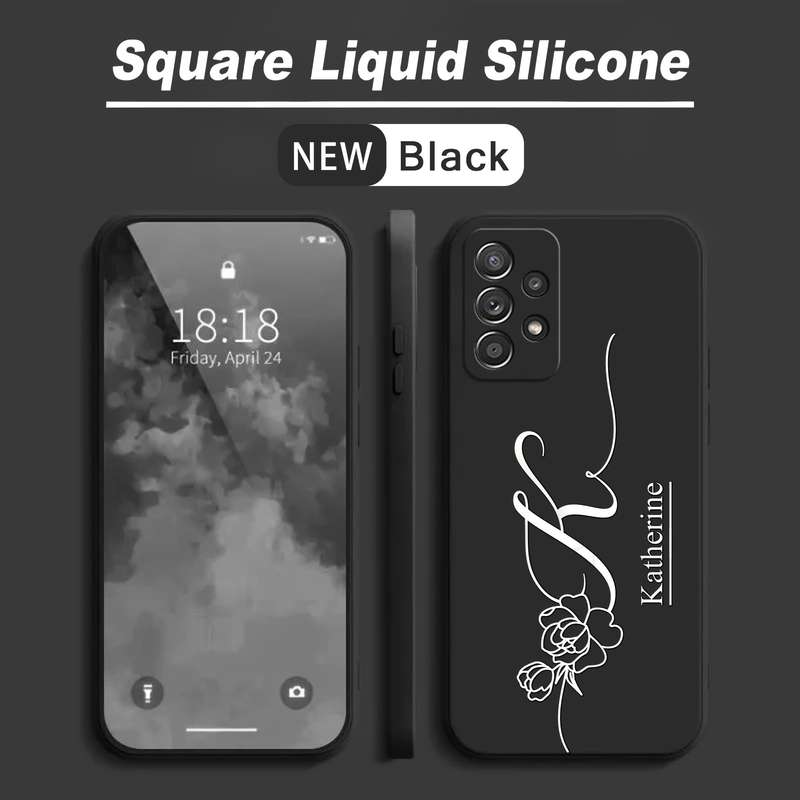 1pc Red For Samsung Galaxy A52 Phone Cases