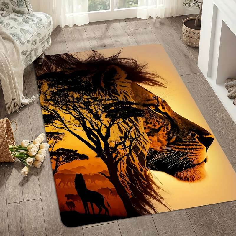 1Pc 47.24x62.99inch 120x16cm Floor Mat