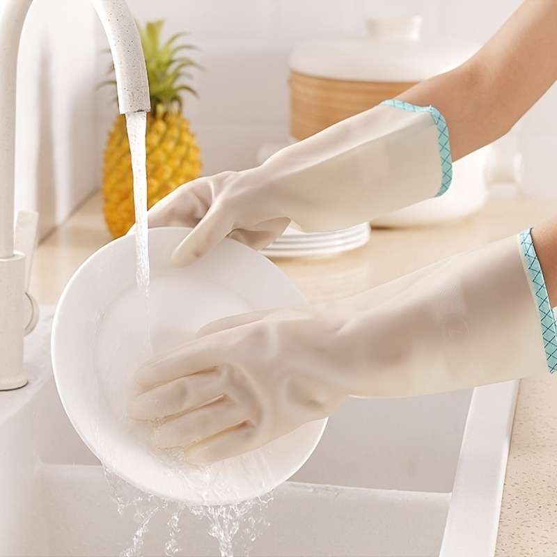 3 Pairs Size L Household Cleaning Gloves