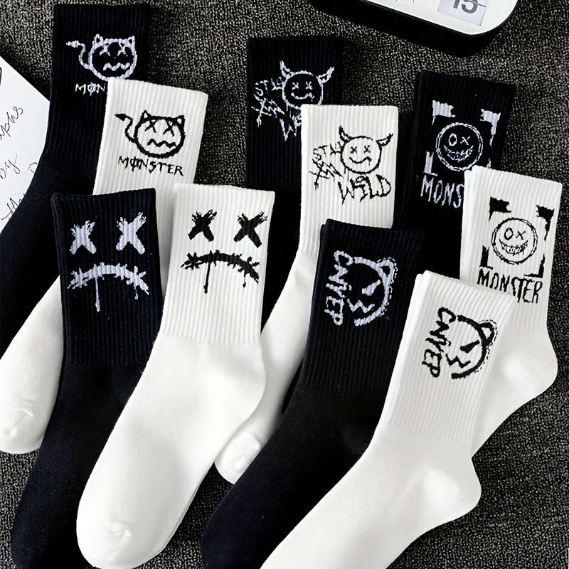 Sock 5 Pairs Of Random  One Size