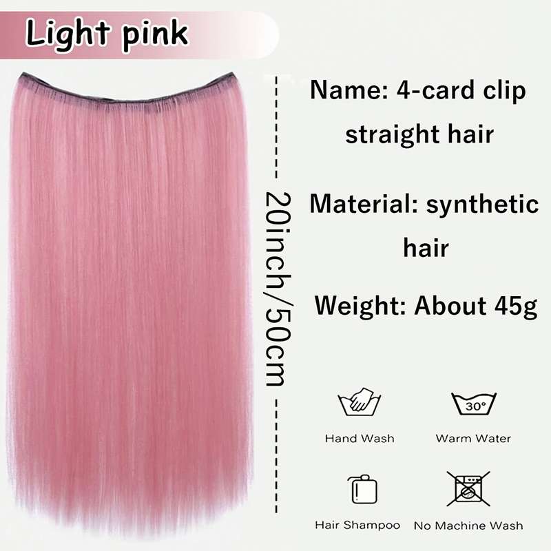 1Pc Flax Golden 50.8cm Fashion Design Wig
