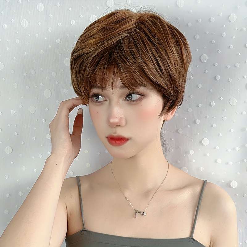 1Pc Photo Color 15.24cm Fashion Design Wig