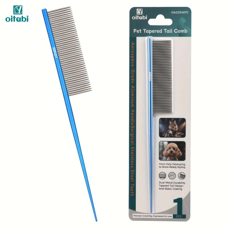 1pc Blue Pet Comb