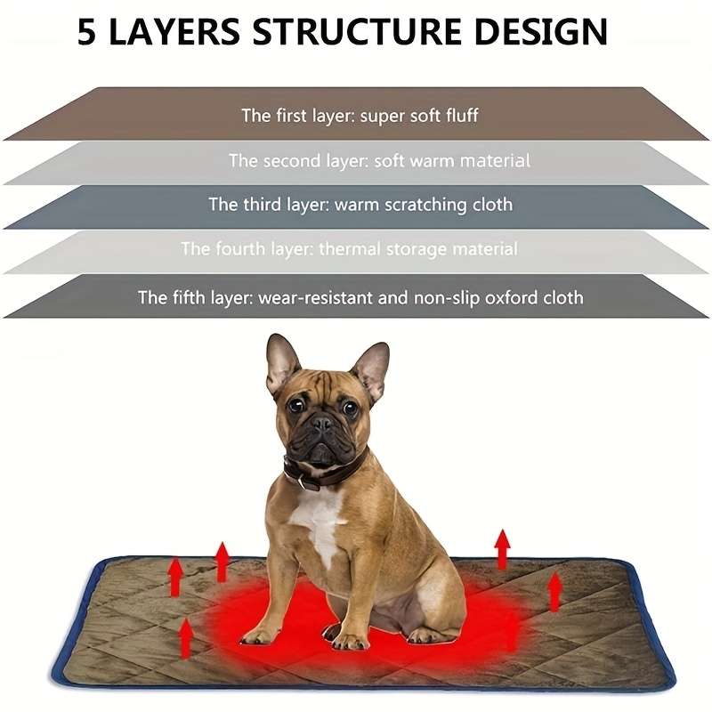1PC Pet Mat Gray Size Small 40x50CM 16Inchx20Inch