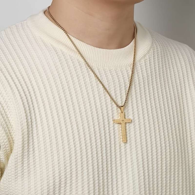 1 Piece Silvery Jesus Theme Pendant