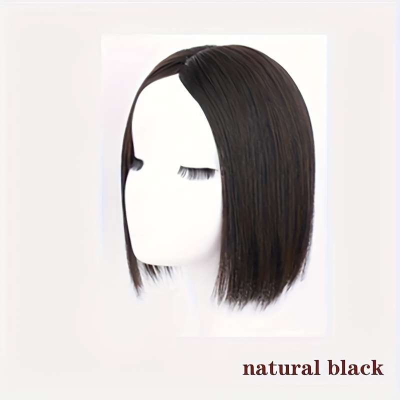 1Pc Black 30.48cm Fashion Design Wig