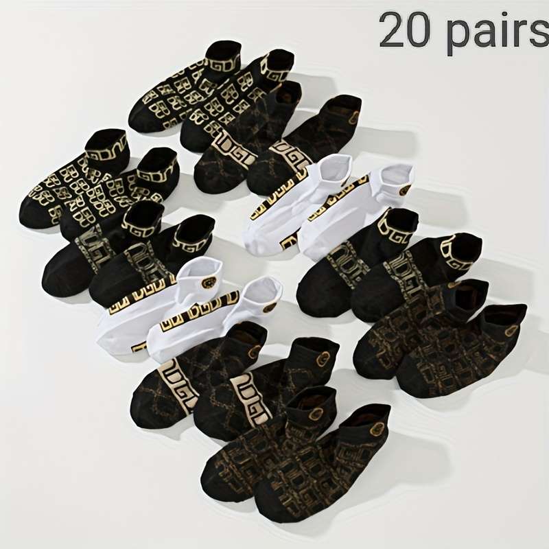 Sock 10 Pairs Of White  One Size