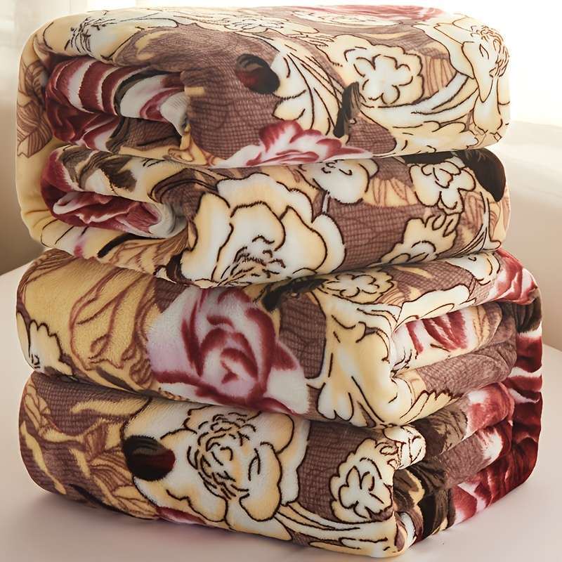 1ps Blanket Color Flower Valley size 200.0x230.0cm