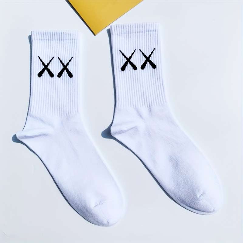 5 Pairs Random One Size High Elastic Socks