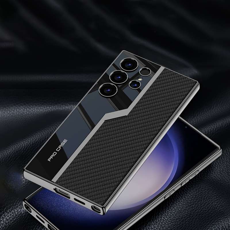 1pc Light Grey For Samsung Galaxy S24 Ultra Phone Cases
