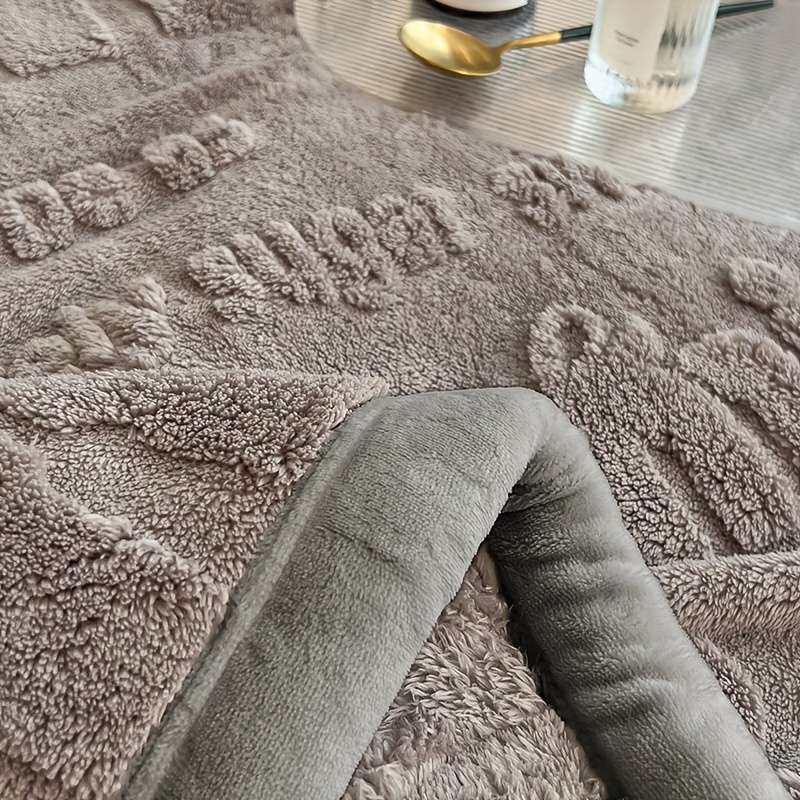 1ps Blanket Color Gray Edge   Ultimate Gray size 100cmx150cm