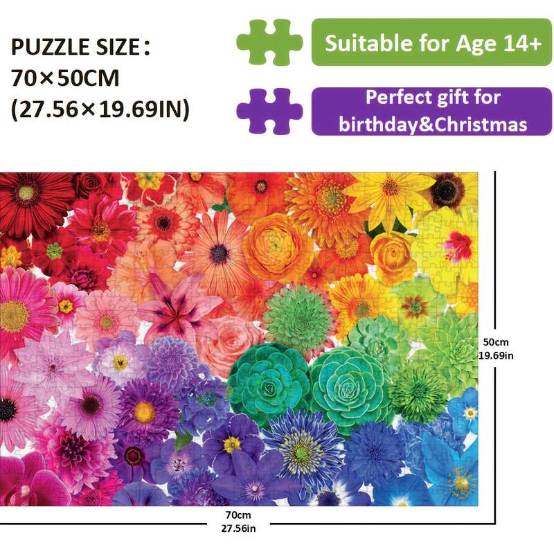 1000 Piece Paper Jigsaw Puzzle For Adults