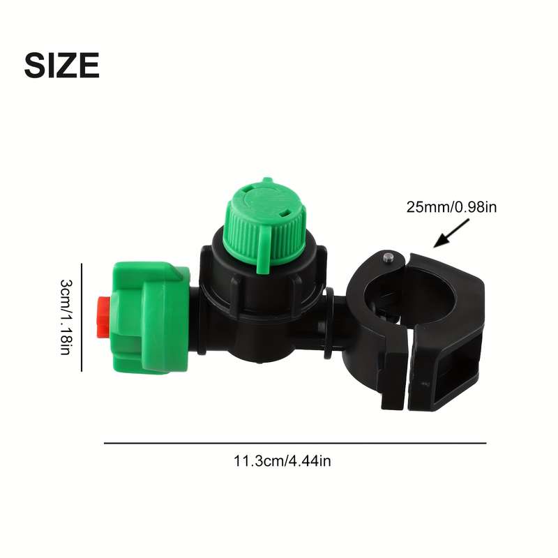 1Pc 11.3cm Adjustable Anti-Drip Agricultural Spray Nozzle