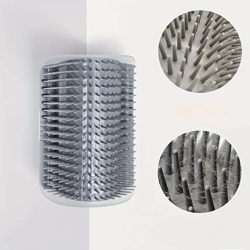 1pc Gray Suit Pet Comb
