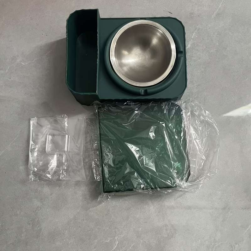 1pc Ashtray Stainless Steel Ashtray Slot Can be hung or placed on the table 3 storage slots