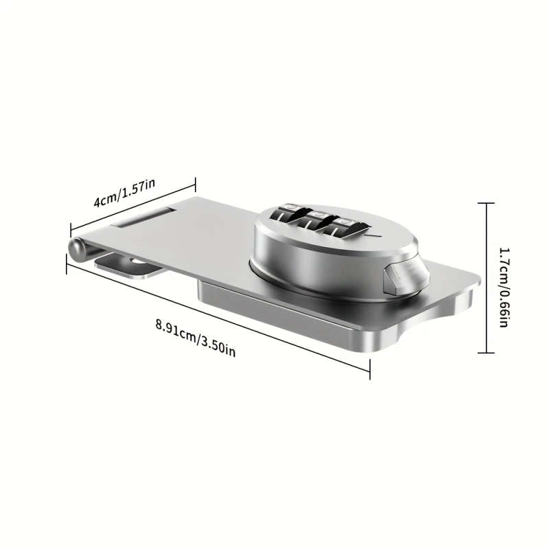 1pc Cabinet Doors Combination Locks Shoe Cabinets Drawer Cabinets File Cabinets Iron Cabinets