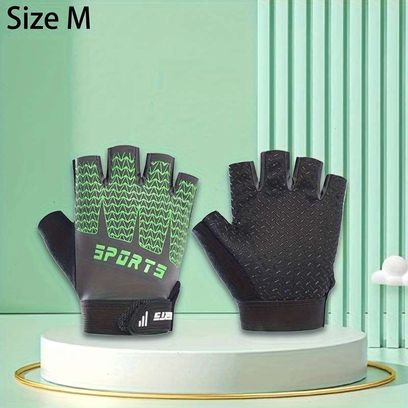 1 Pair Corrugated Black And Orange Size S 3 To 6 Years Old Outdoor Sports Gloves