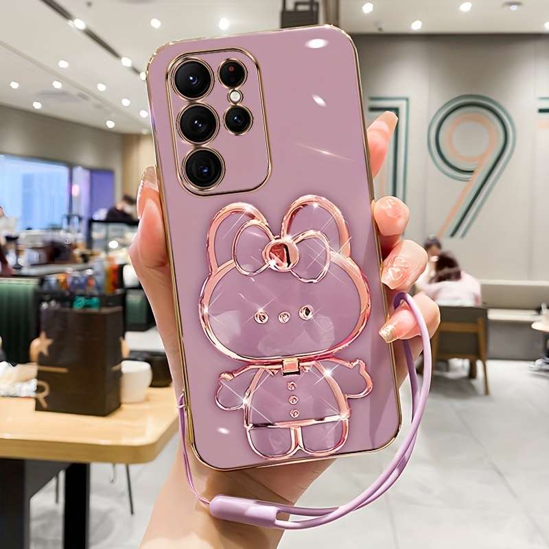 1pc Purple For Samsung Galaxy S22 Ultra 5G Phone Cases