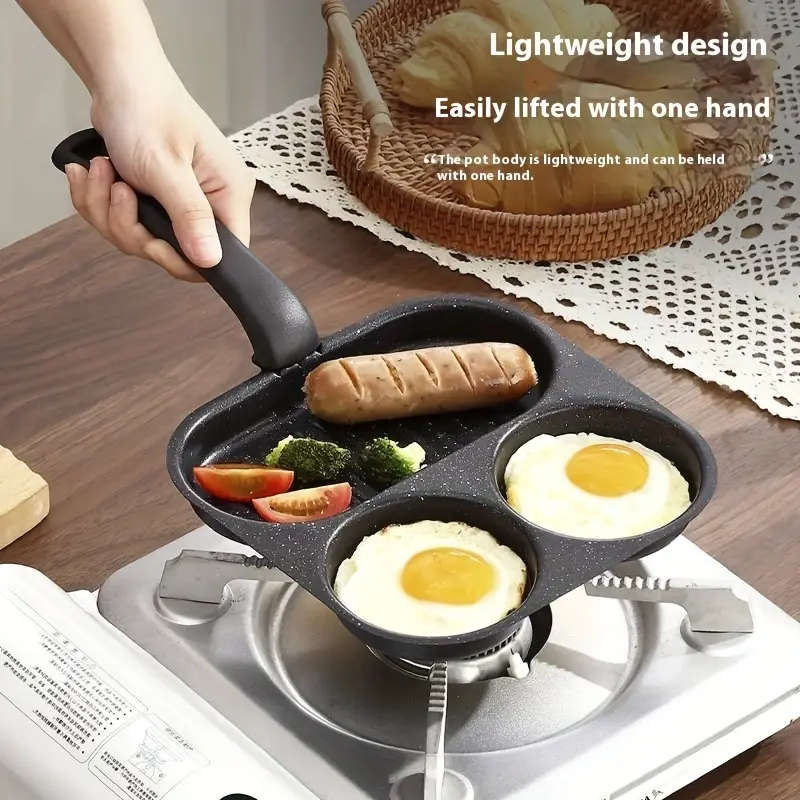 3-In-1 Breakfast Thick Frying Pan