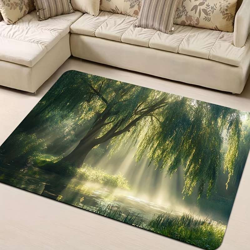 1Pc Green 19.69x31.49inch 50x80cm Floor Mat