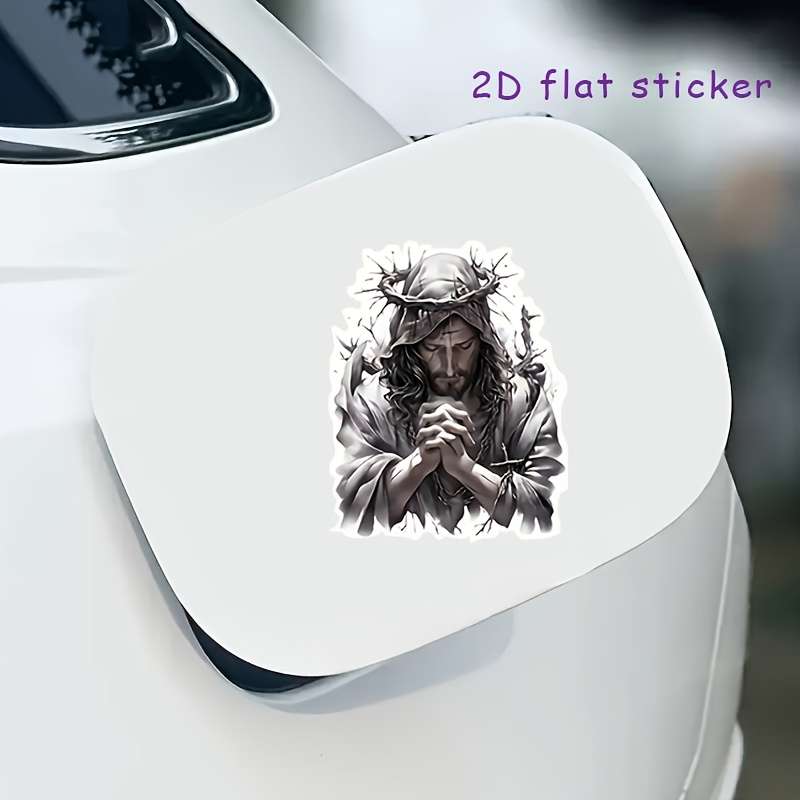 1pc Jesus Christian Themed Stickers