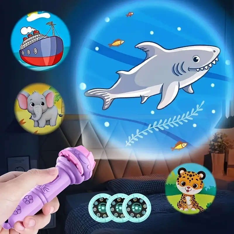 Puzzle toys with 40 patterns and 5 slides featuring animals, dinosaurs, cars, space, cognitive.