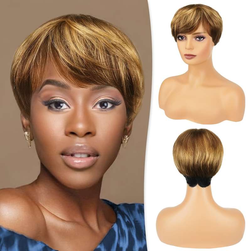 1Pc Mixed Color 20.32cm Fashion Design Wig