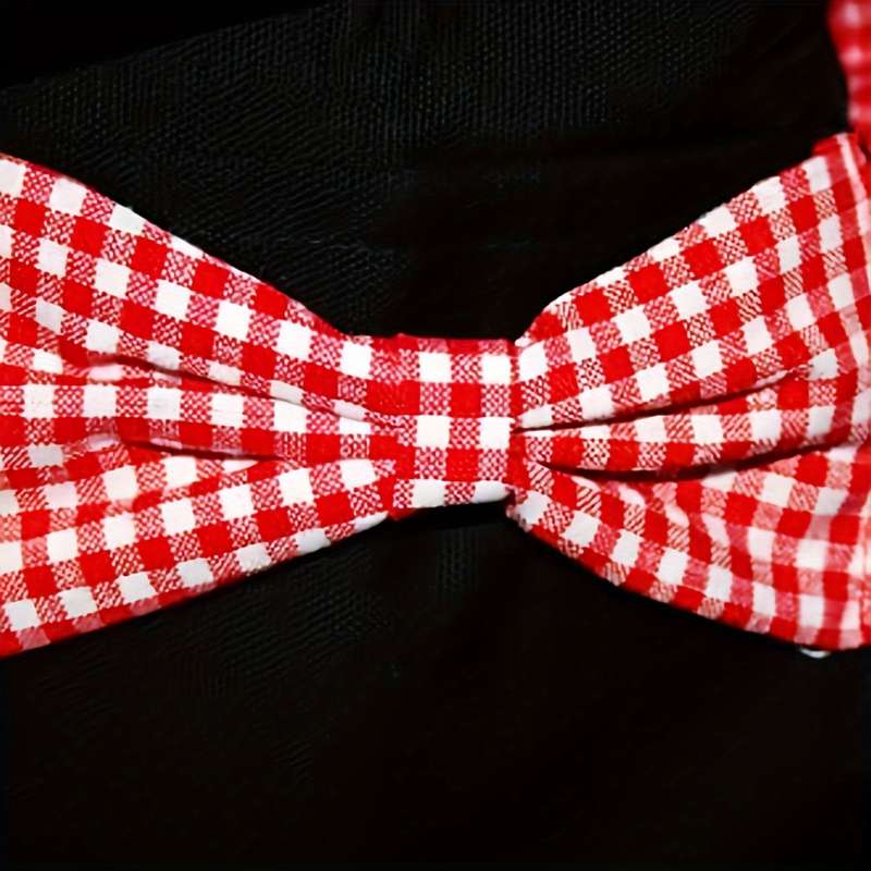 1pc Cute Bow Tie Apron Designed for Cooking Featuring Two Pockets for Small Items Suitable for Ac