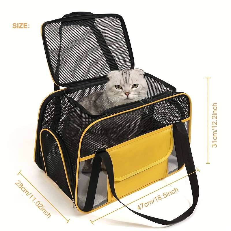 1pc Dark Gray Pet Bag