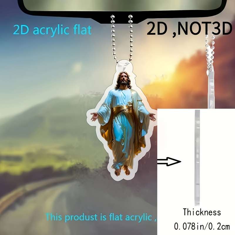 1 Piece Jesus Theme Pendant