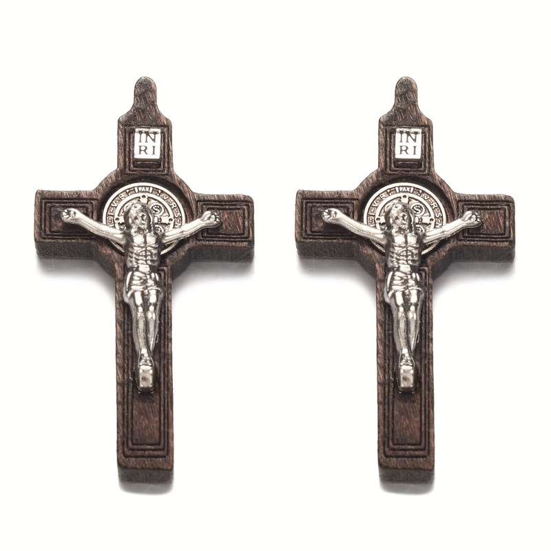 1 Piece Black Jesus Theme Pendant