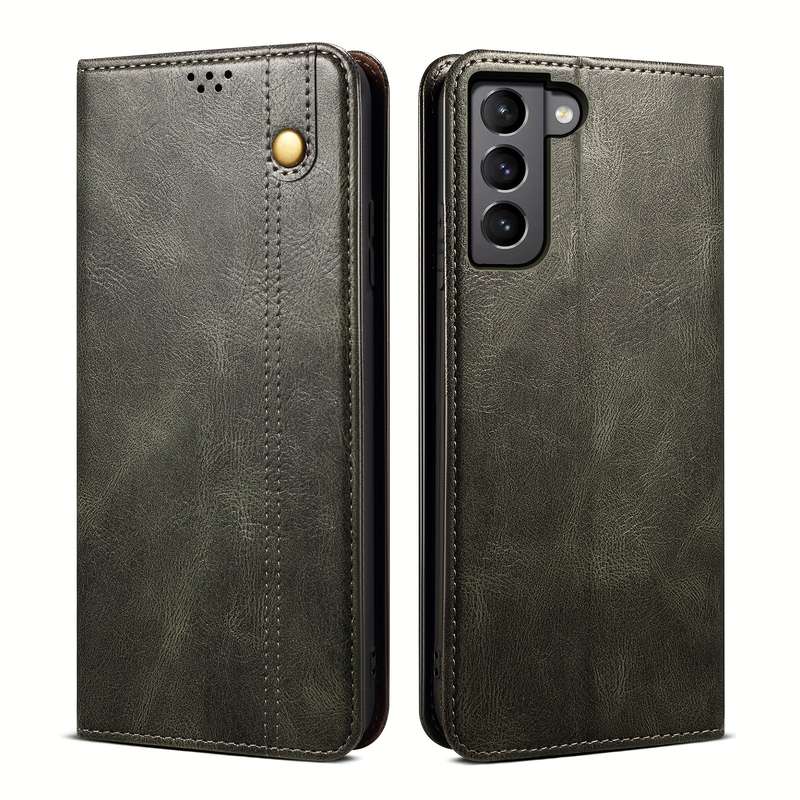 1pc Dark Green For Samsung Galaxy S22+ 5G Phone Cases