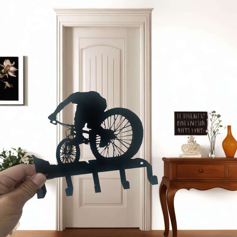 Metal Key Hook Wall Mounted Hook Cool Shape Wall Mounted Hook