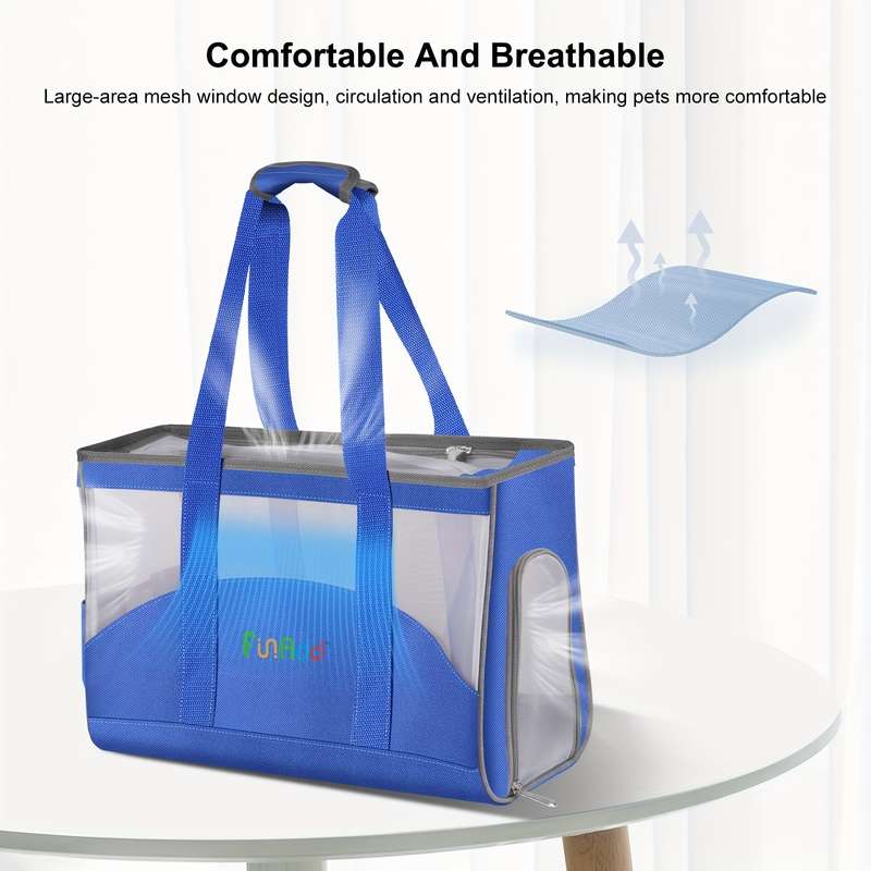 1pc Greysize One size Pet Bag
