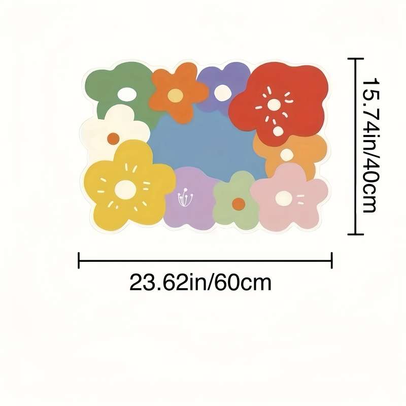 1Pc 50x80cm 19.68x31.49inch Floor Mat