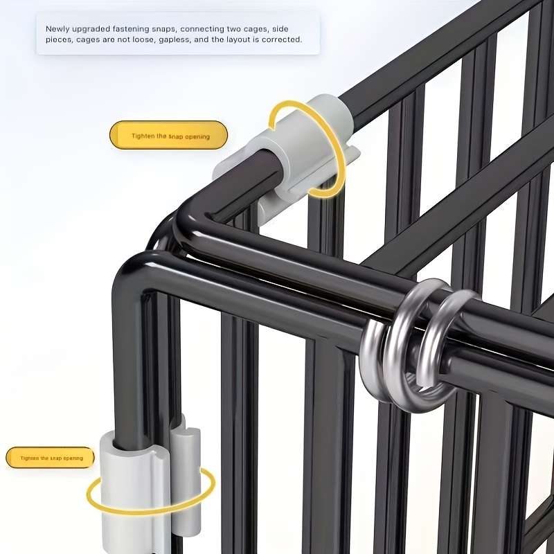 1pc Black size MediumPet Cage