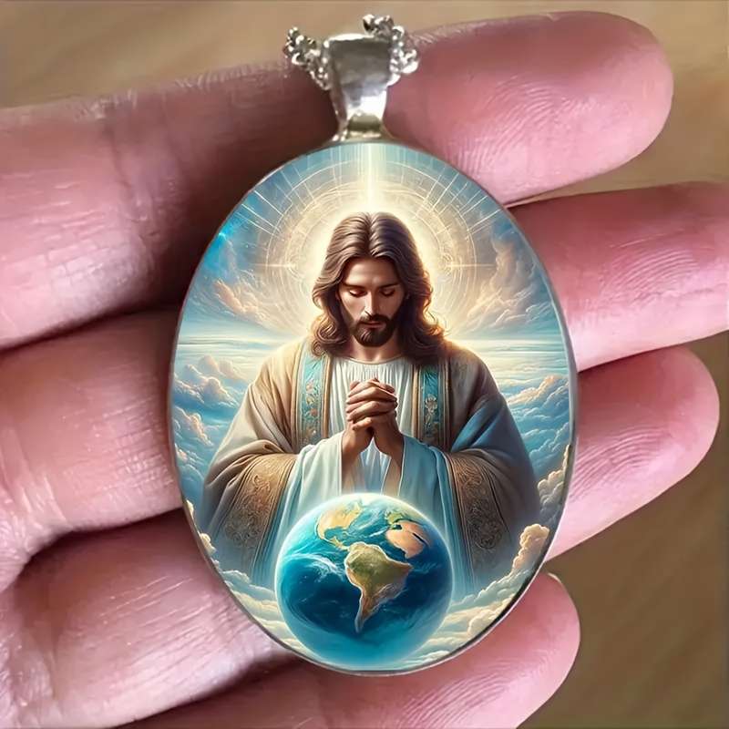 1pc Jesus Theme Pendant