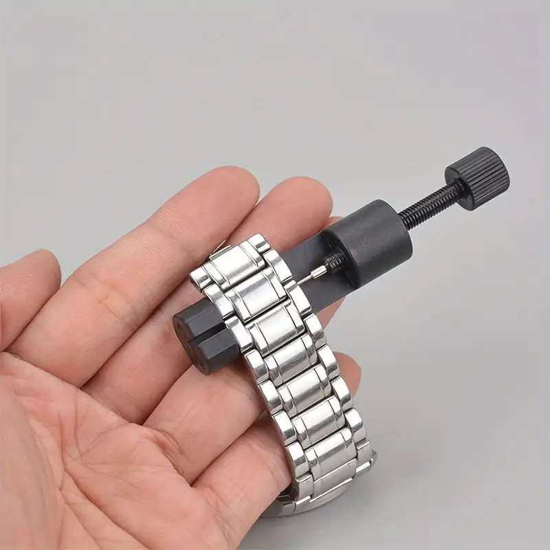 1pc Steel Watch Repair Tool Round Plastic Watch Remover Wholesale Strap Adjuster